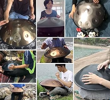 Amazon | 22インチ Dマイナーハンドパンドラム、ヨガ/瞑想/禅教育用9音